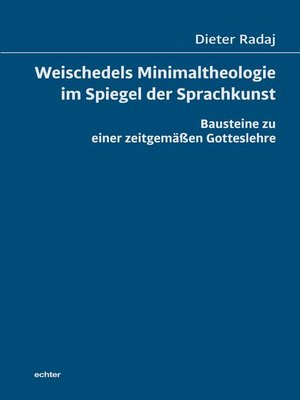 cover image of Weischedels Minimaltheologie im Spiegel der Sprachkunst